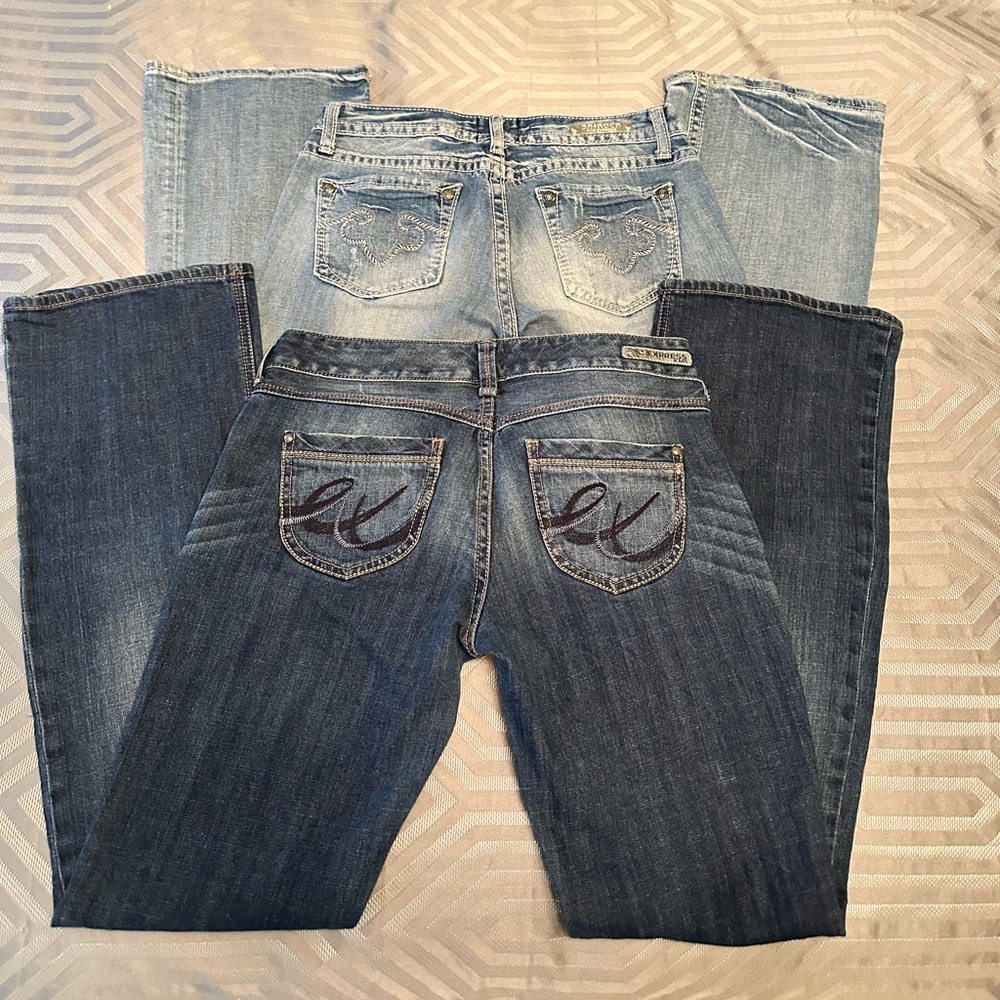 2 Pairs Express Jeans